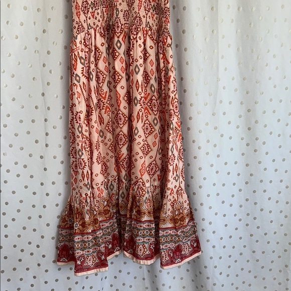 Aqua Red and Orange Patterned Size XS - Picture 4 of 13